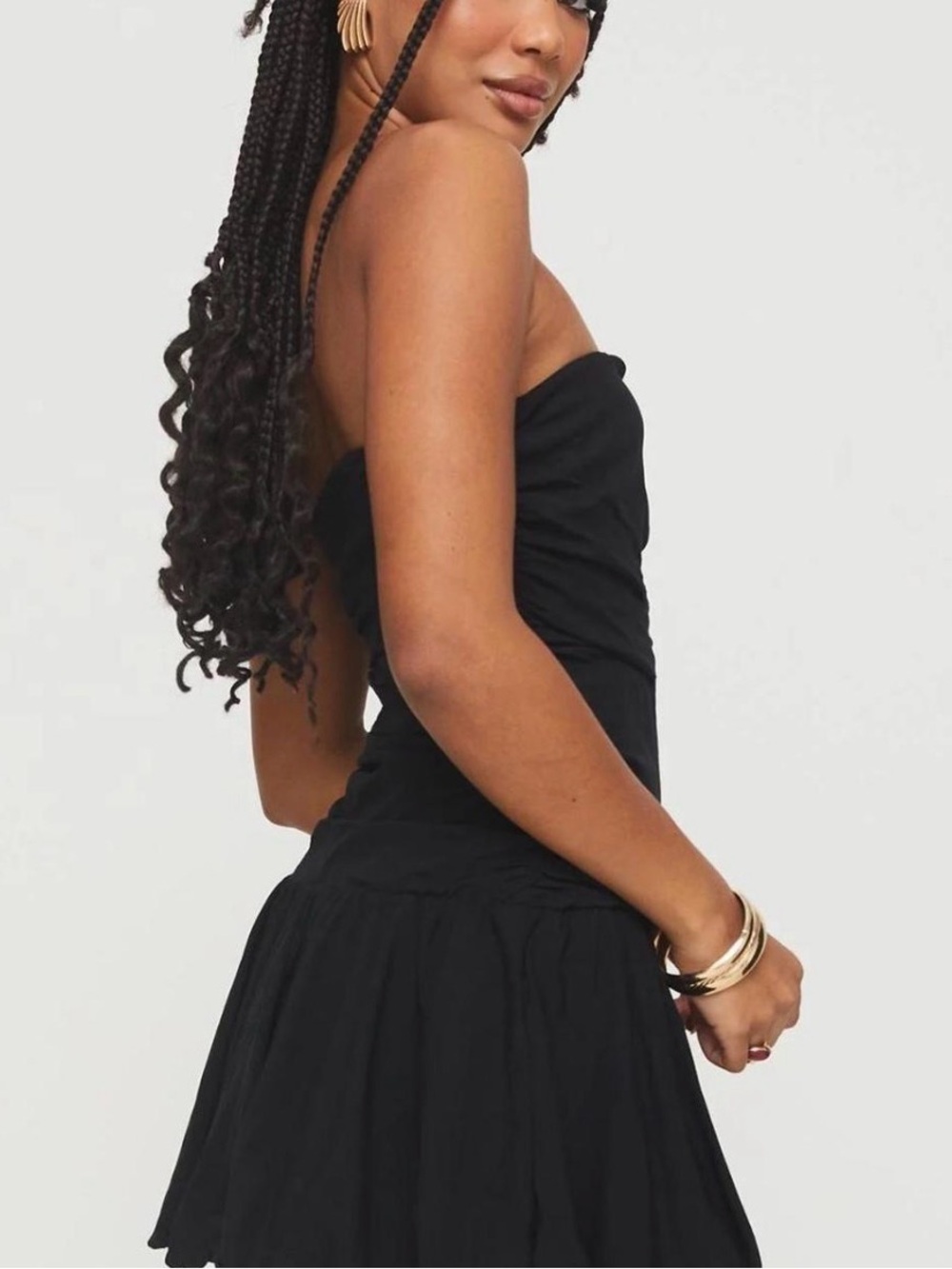 Princess Polly Black Strapless Mini Dress - Picture 2 of 4